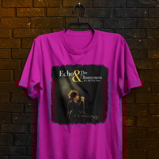 Nome do produto Camiseta Echo & the Bunnymen - It's All Live Now