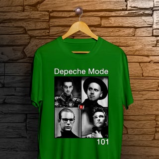 Nome do produtoCamiseta Depeche Mode - 101