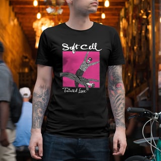 Nome do produto Camiseta Soft Cell - Tainted Love - Logo Branco
