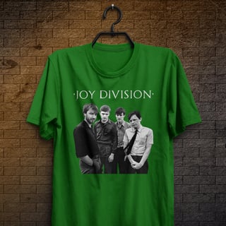 Nome do produtoCamiseta Joy Division - Logo Branco