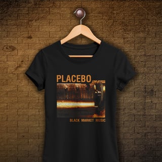 Nome do produto Baby Look Placebo - Black Market Music