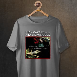 Nome do produtoCamiseta Nick Cave + Kylie Minogue - Where the Wild Roses Grow