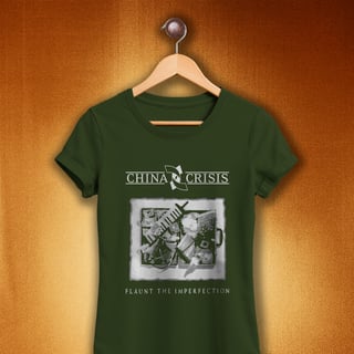 Nome do produto Baby Look China Crisis - Flaunt The Imperfection