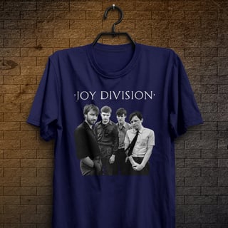 Nome do produtoCamiseta Joy Division - Logo Branco