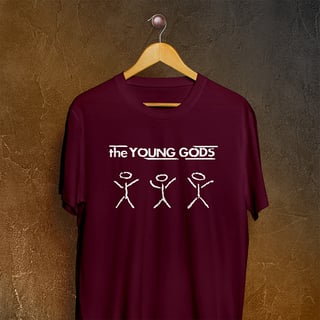 Nome do produto Camiseta The Young Gods - Logo Branco