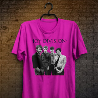 Nome do produtoCamiseta Joy Division - Logo Preto