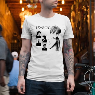 Nome do produto Camiseta U2 - Boy