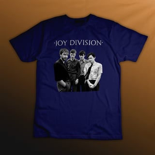Nome do produto Plus Size Joy Division - Logo Branco