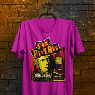 Nome do produtoCamiseta Sex Pistols - Problems