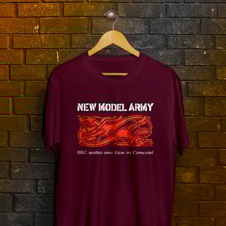 Nome do produto Camiseta New Model Army - BBC Radio One