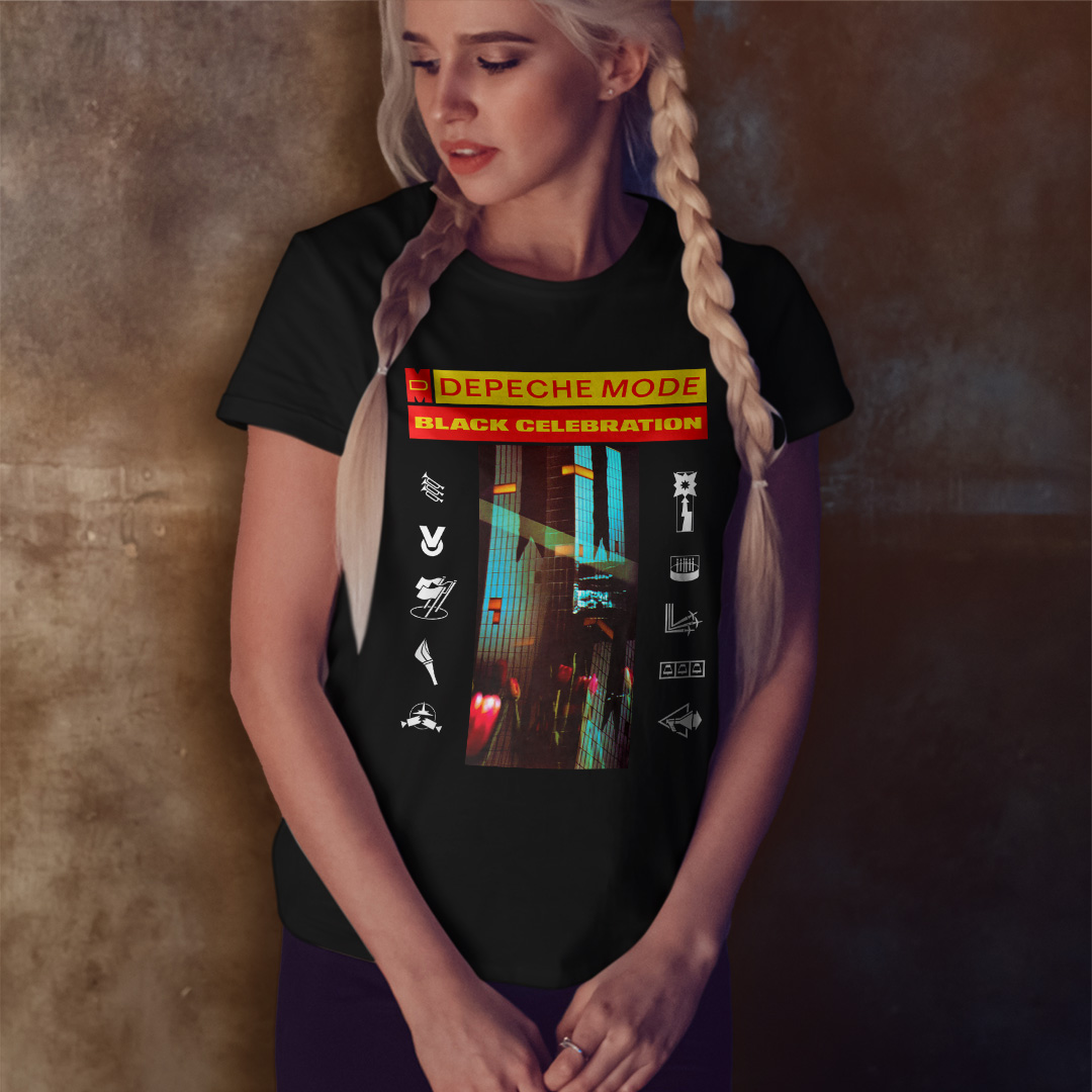 Nome do produto: Baby Look Depeche Mode - Black Celebration