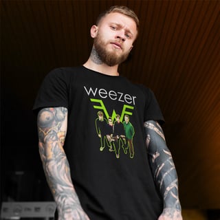 Nome do produtoCamiseta Weezer - Green