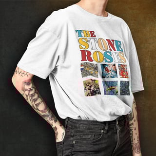 Nome do produto Camiseta The Stone Roses - Colours