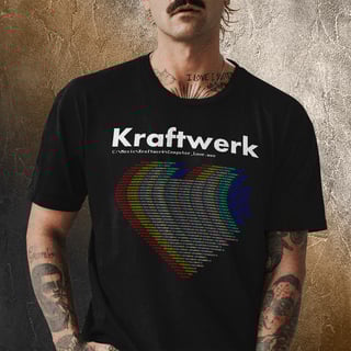 Nome do produto Camiseta Kraftwerk - Computer Love