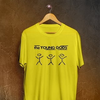 Nome do produto Camiseta The Young Gods - Logo Preto