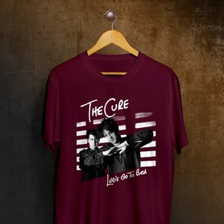 Nome do produto Camiseta The Cure - Let's go to Bed