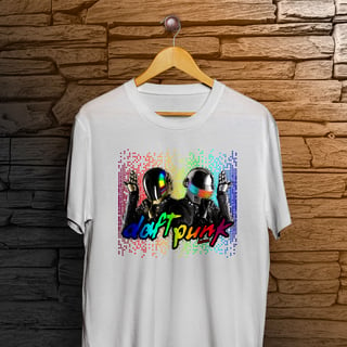 Nome do produtoCamiseta Daft Punk - Heroes