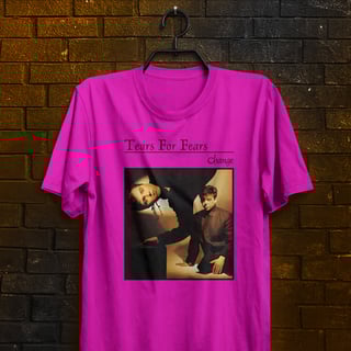 Nome do produto Camiseta Tears For Fears - Change