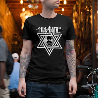 Nome do produto Camiseta Siouxsie and the Banshees - Logo branco