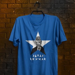 Nome do produto Camiseta David Bowie - Black Star II