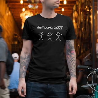 Nome do produto Camiseta The Young Gods - Logo Branco
