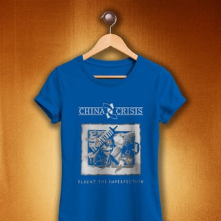 Nome do produto Baby Look China Crisis - Flaunt The Imperfection