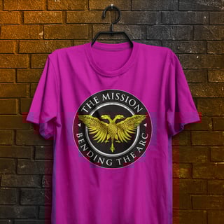 Nome do produto Camiseta The Mission - Bending The Arc