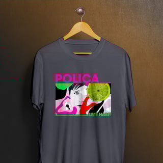 Nome do produto Camiseta Poliça - Lime Habit