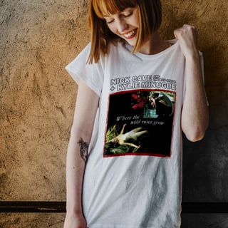 Nome do produto Baby Look Nick Cave + Kylie Minogue - Where the Wild Roses Grow