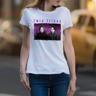 Nome do produto Baby Look Twin Tribes - Shadows