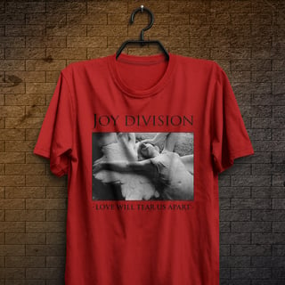 Nome do produtoCamiseta Joy Division - Love - Logo Preto