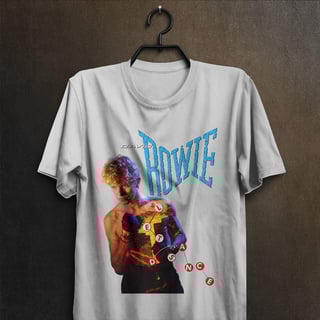 Nome do produto Camiseta David Bowie - Let's Dance