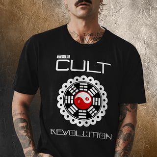 Nome do produto Camiseta The Cult - Revolution - Logo Branco