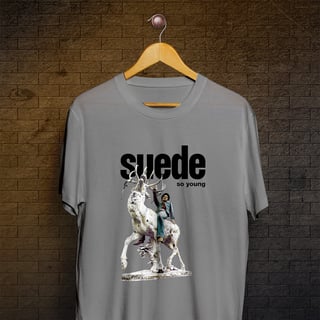 Nome do produto Camiseta Suede - So Young