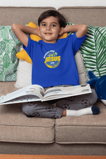 Nome do produto Camiseta Kids Unissex | Marcha Para Jesus 2025 (02 a 08 anos) - Frente