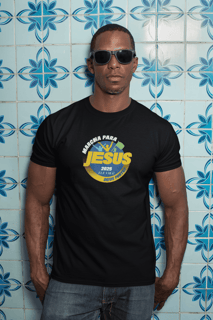 Nome do produto Camiseta Marcha Para Jesus 2025 - 100% algodão - Frente