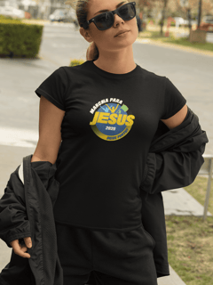 Nome do produto Camiseta Baby Long Feminina - 100% algodão - Frente