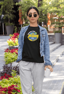 Nome do produto Camiseta Baby Long Feminina - 100% algodão - Frente