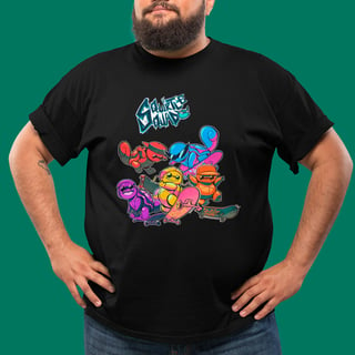 CAMISETA PLUS SIZE Squirtle Squad