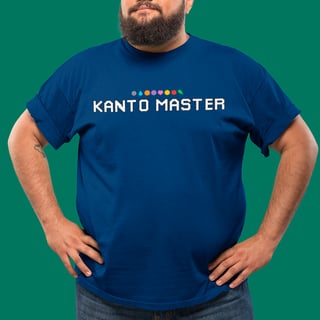 CAMISETA PLUS SIZE Kanto Master