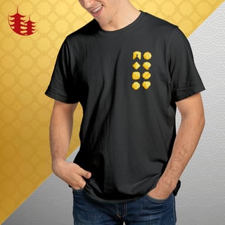 Camiseta Insígnias de Johto - IndigoCon GS