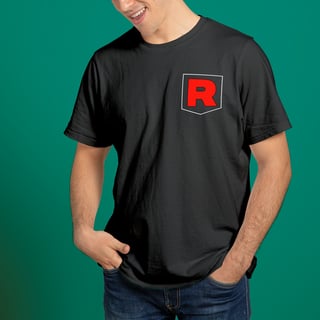 CAMISETA Chefe da Equipe Rocket