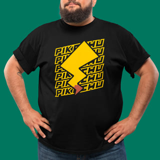 CAMISETA PLUS SIZE Pika-Tail