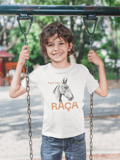 Nome do produto Camiseta Aqui tem Raça infantil