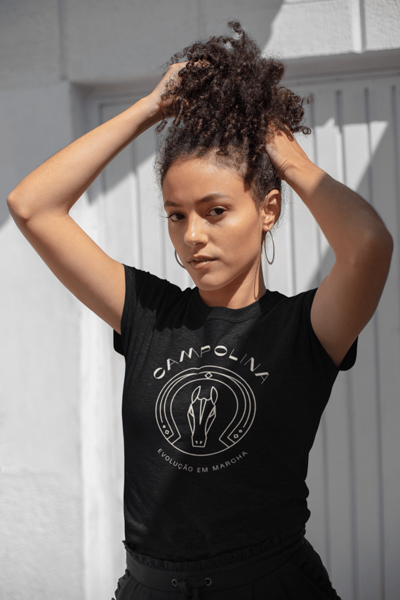 Camiseta Campolina baby long feminina