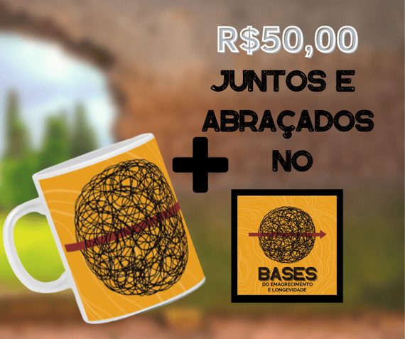 Caneca Bases 03 + Juntos e Abraçados (R$ 50,00)