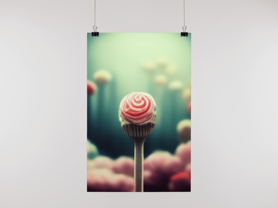 Poster Mundo dos Doces 3