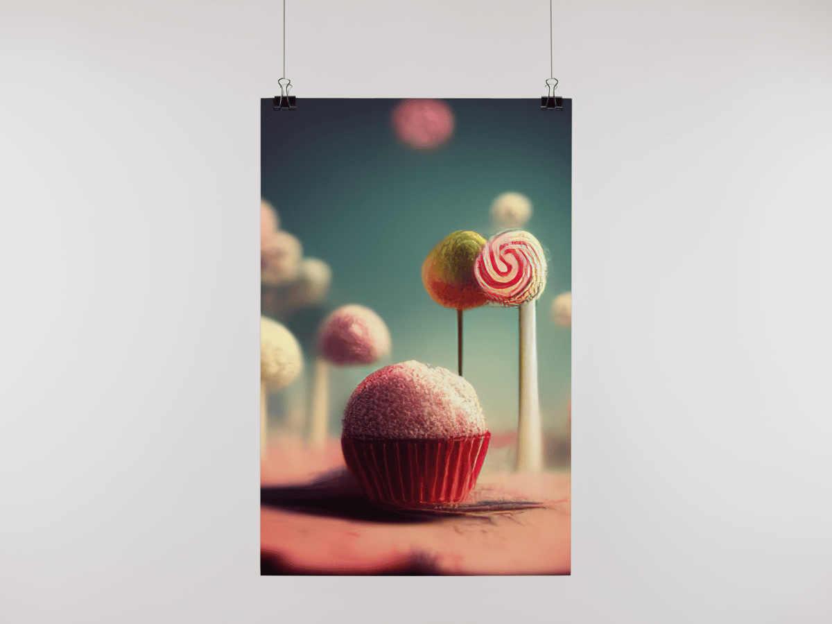 Nome do produto: Poster Mundo Dos Doces 2