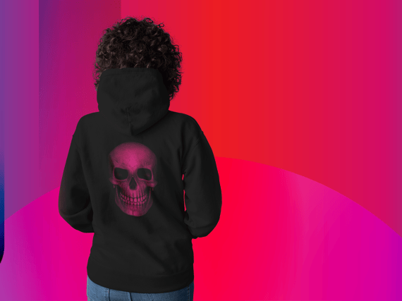 Moletom Pink Caveira