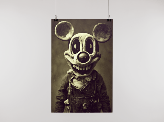 Poster Dark Mouse